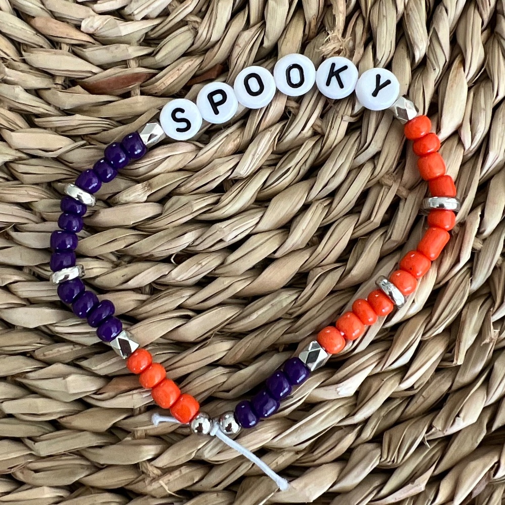 Spooky Halloween bracelet
